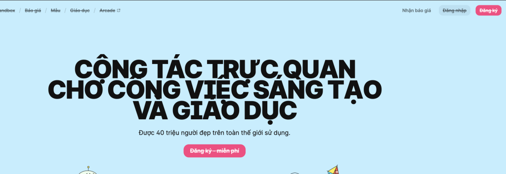 Trang chủ padlet