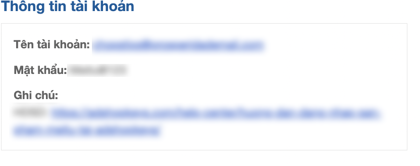 Định dạng nhận được sau khi mua VEO 3