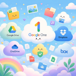Google One, Google Drive và các loại lưu trữ Cloud khác